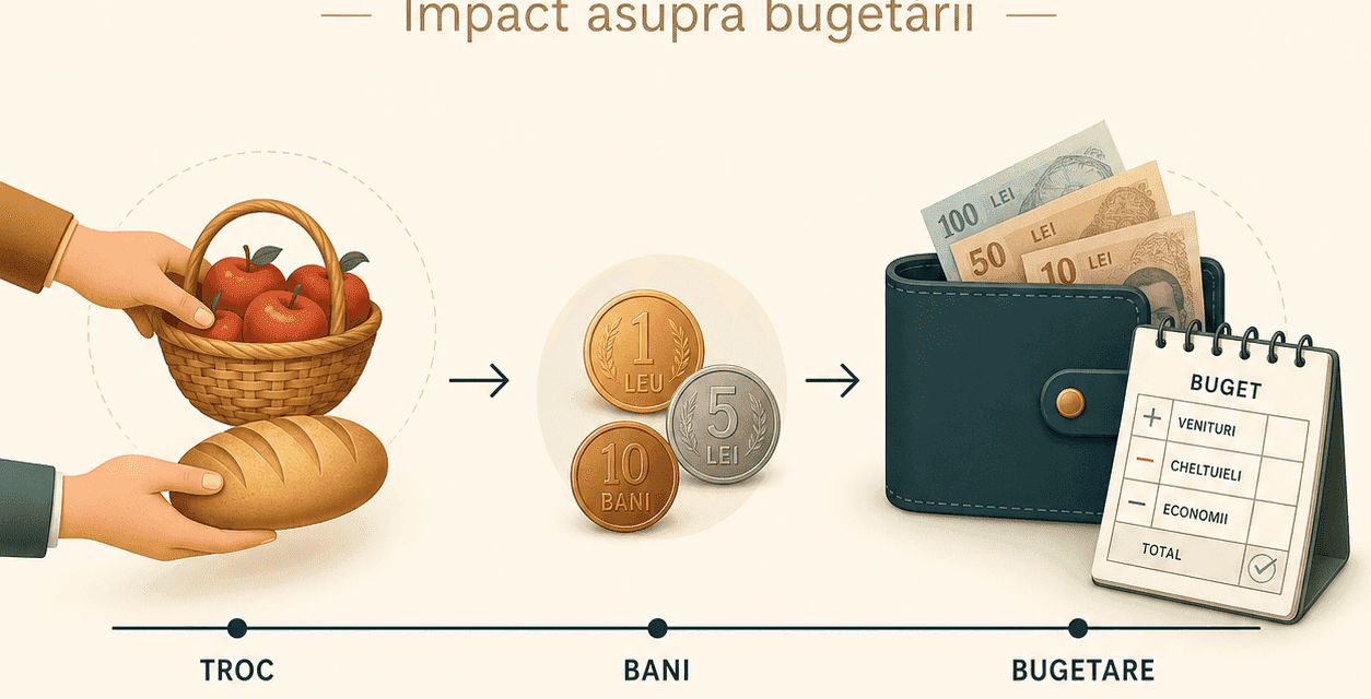 De la troc la bani: impactul asupra bugetării De la troc la bani: impactul asupra bugetării