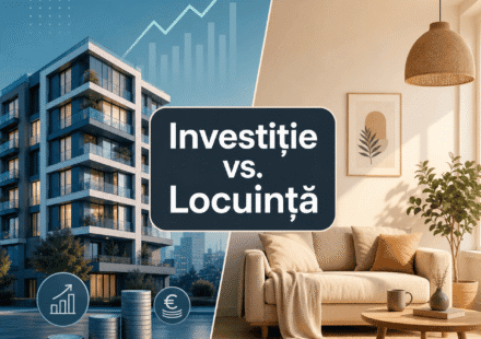 Diferența dintre investiția imobiliară și achiziția unei locuințe personale