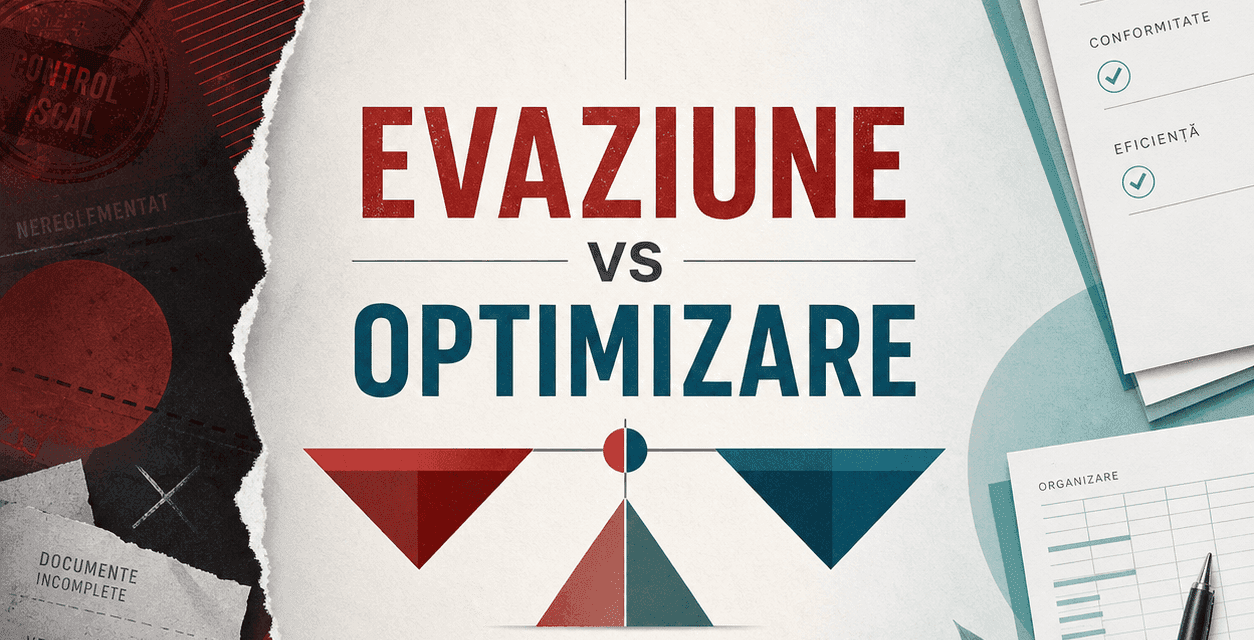 Diferențele dintre evaziune fiscală și optimizare fiscală