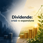 Dividendele în perioade de criză versus perioade de expansiune
