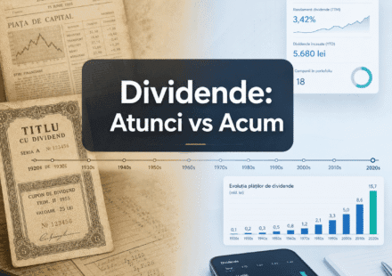 Dividendele în secolul trecut comparativ cu prezentul