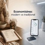 Economisirea în gospodăriile moderne versus cele tradiționale