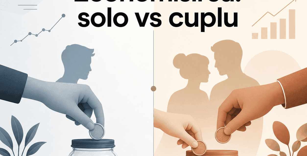 Economisirea individuală versus economisirea în cuplu