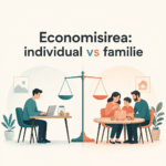 Economisirea individuală versus economisirea în familie