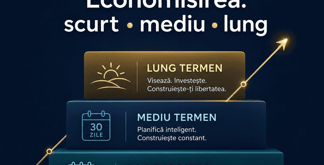Economisirea pe termen scurt, mediu și lung: diferențe și utilizări