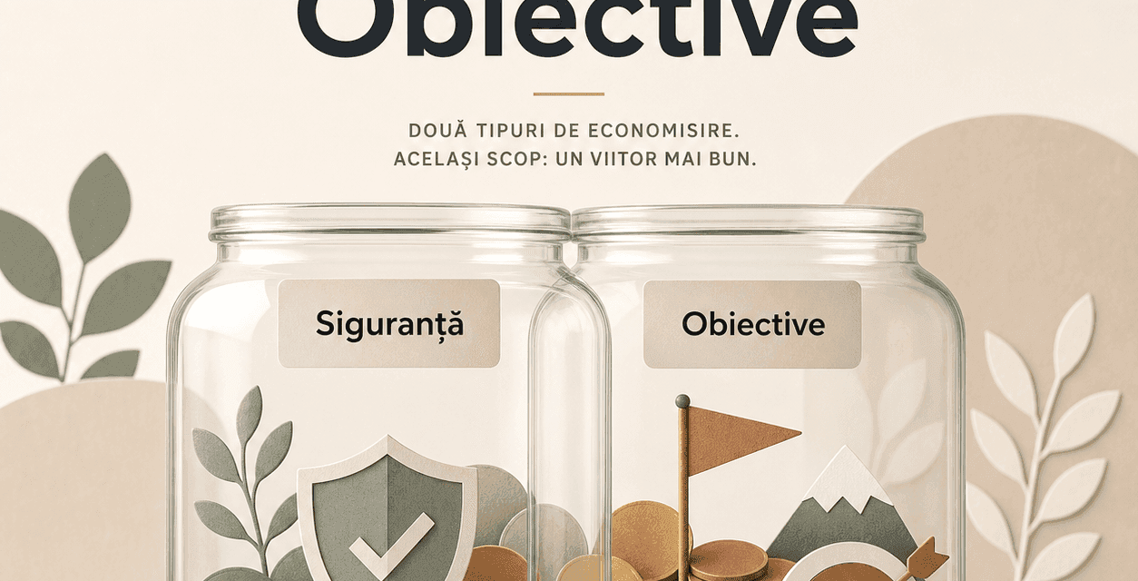 Economisirea pentru siguranță versus economisirea pentru obiective