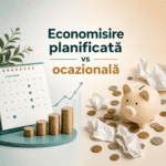 Economisirea planificată versus economisirea ocazională