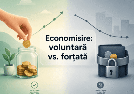 Economisirea voluntară versus economisirea forțată