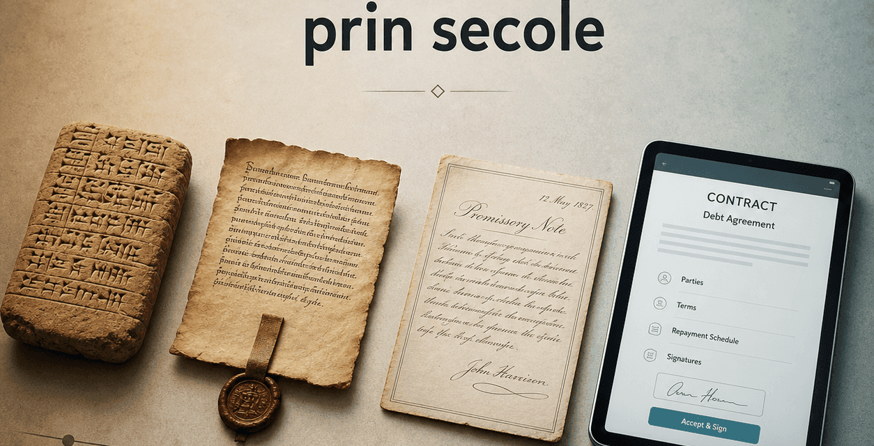 Evoluția contractelor de datorie de-a lungul secolelor