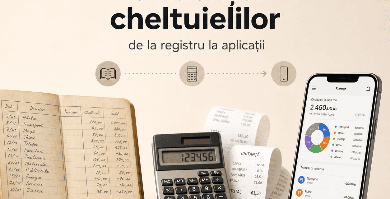 Evoluția metodelor de evidență a cheltuielilor
