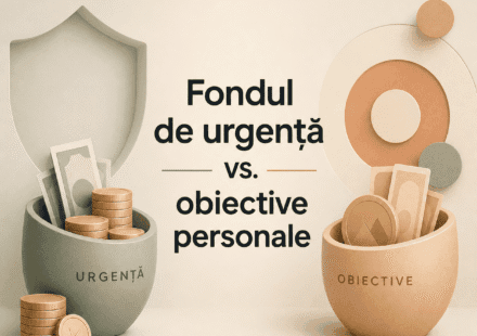 Fondul de urgență versus fondul pentru obiective personale