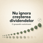 Greșeala de a ignora creșterea dividendelor