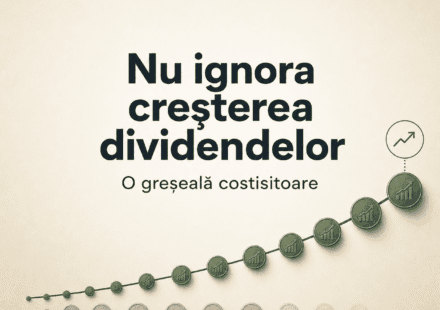 Greșeala de a ignora creșterea dividendelor