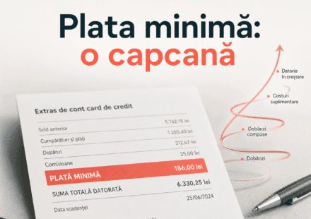 Greșeala de a plăti doar suma minimă datorată