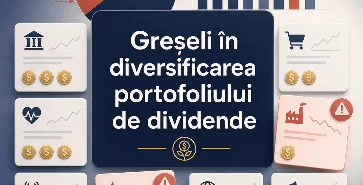 Greșeli în diversificarea portofoliului de dividende
