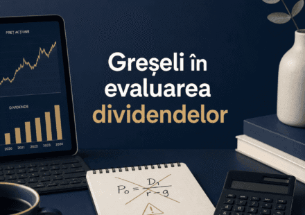 Greșeli în evaluarea companiilor plătitoare de dividende