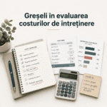 Greșeli în evaluarea costurilor de întreținere Greșeli în evaluarea costurilor de întreținere