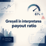 Greșeli în interpretarea payout ratio