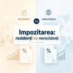 Impozitarea rezidenților comparată cu cea a nerezidenților
