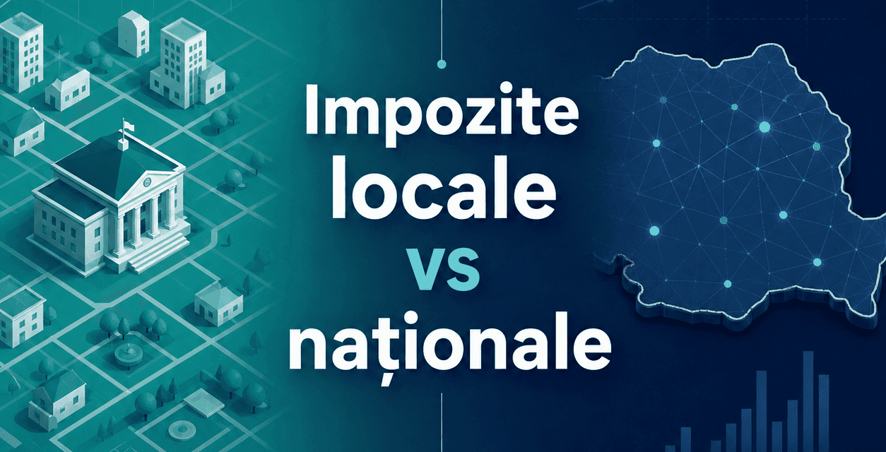 Impozitele locale versus impozitele naționale