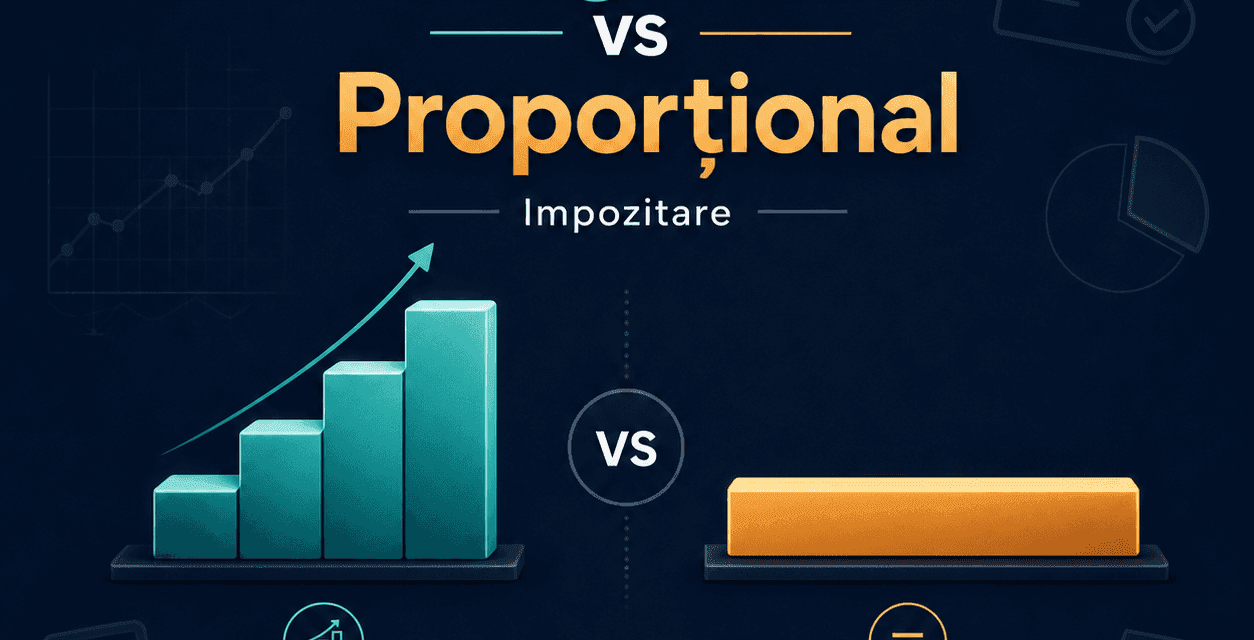 Impozitele progresive versus impozitele proporționale