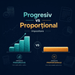 Impozitele progresive versus impozitele proporționale