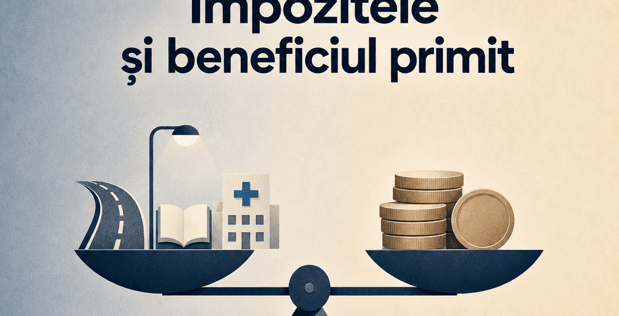 Impozitele și principiul beneficiului primit