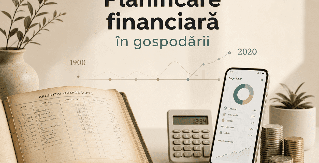 Istoria planificării financiare în gospodării