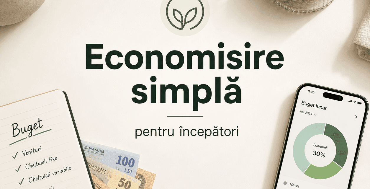 Metode simple de economisire pentru începători