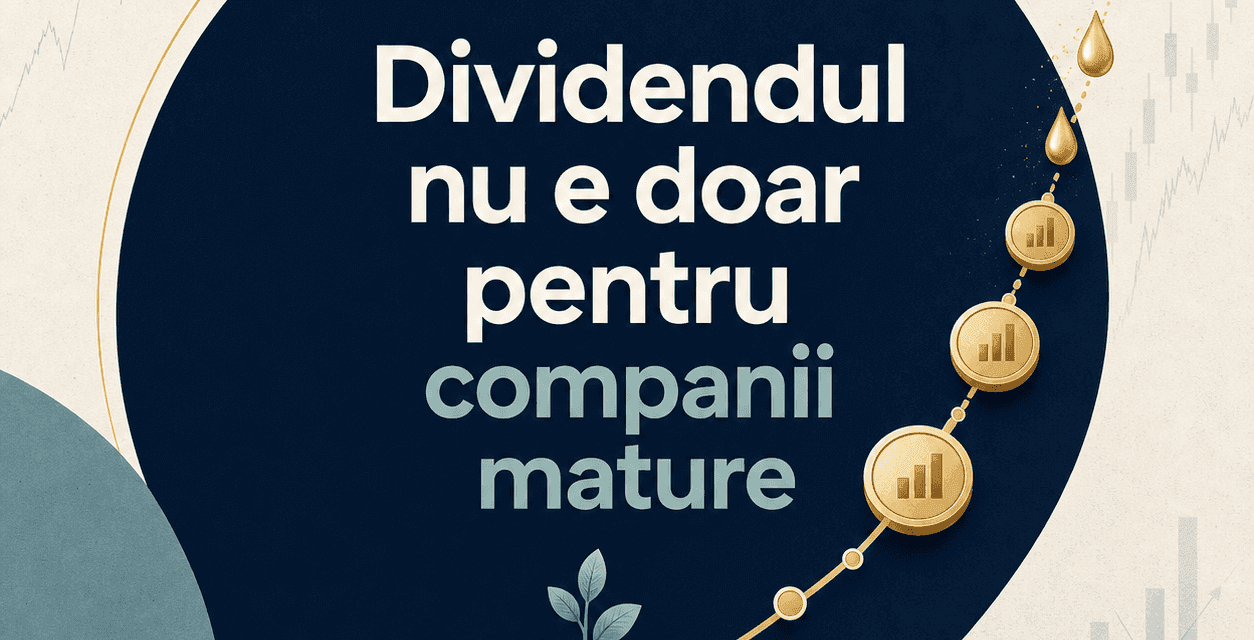 Mitul că doar companiile mature plătesc dividende