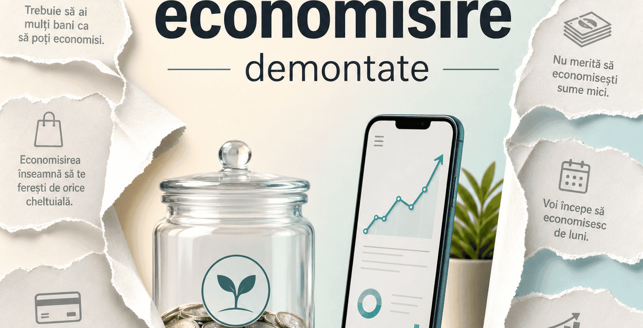 Mituri despre economisirea banilor demontate