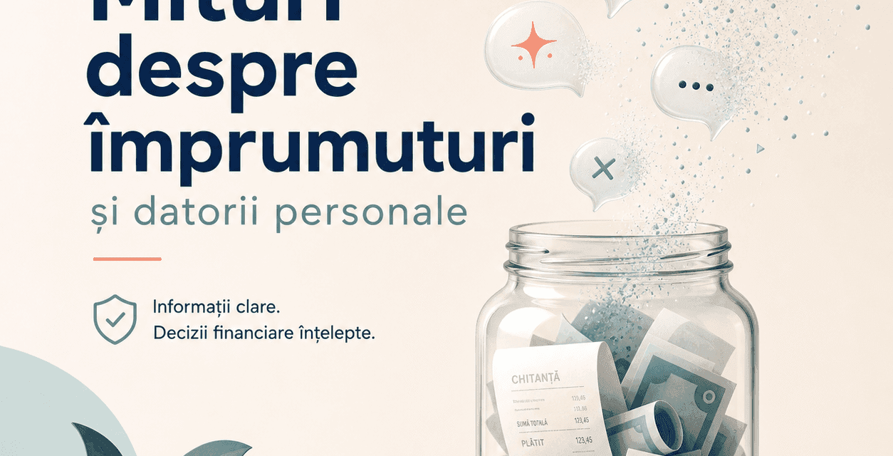 Mituri despre împrumuturi și datorii personale
