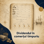 Originea conceptului de dividend în comerțul timpuriu