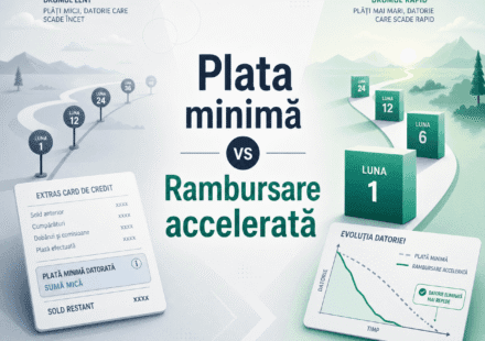 Plata minimă versus rambursarea accelerată a datoriilor