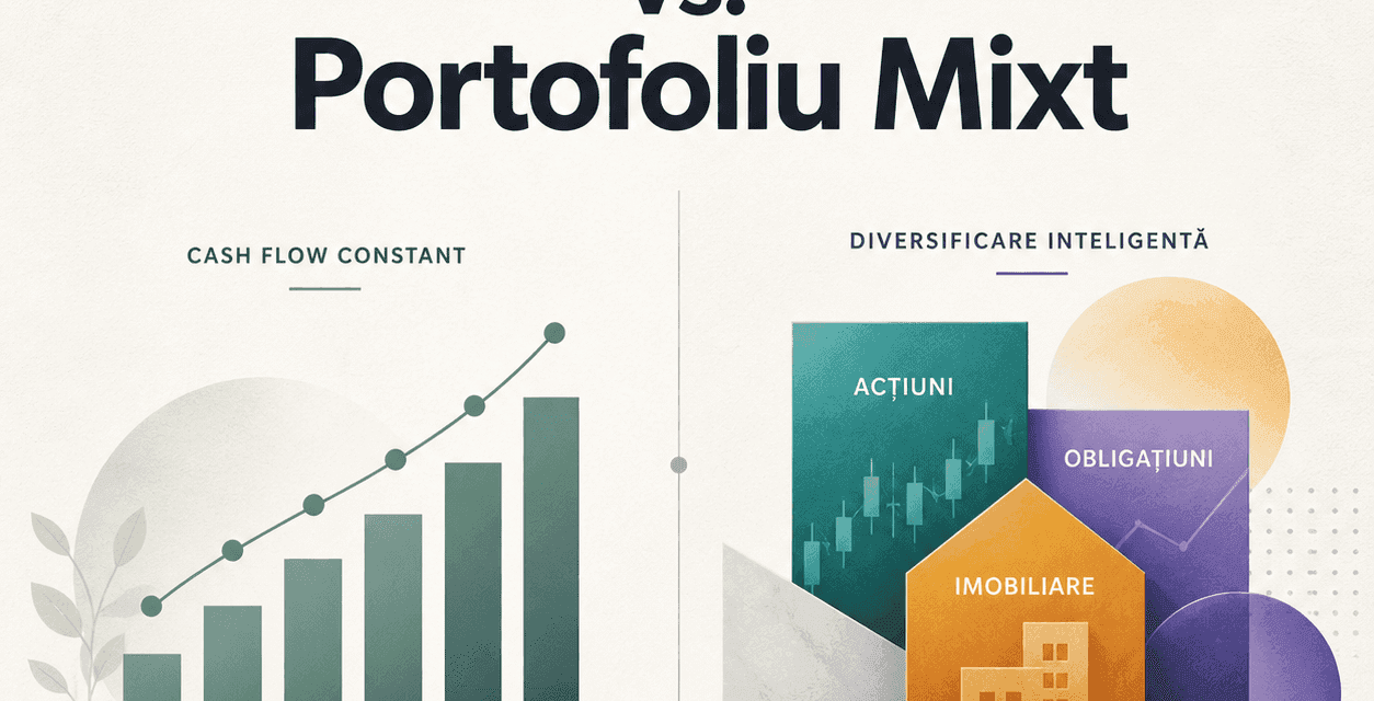 Portofoliu axat pe dividende versus portofoliu mixt