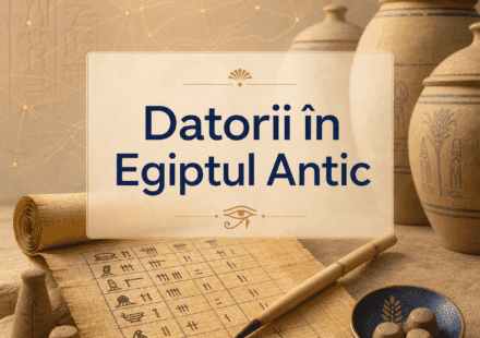 Rolul datoriilor în economia Egiptului Antic