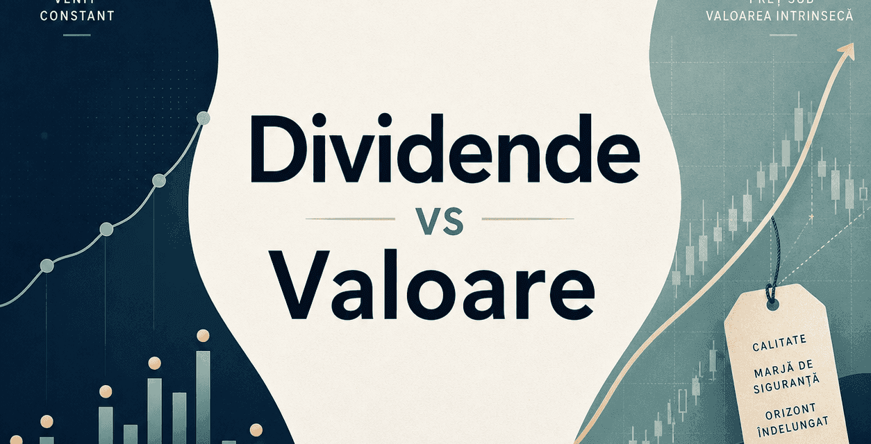 Strategia dividendelor versus strategia valorii