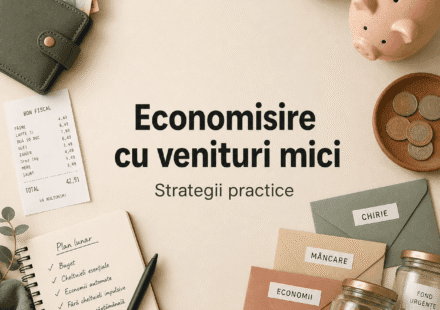 Strategii de economisire pentru persoanele cu venituri mici