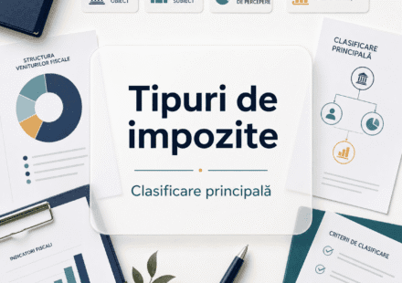 Tipuri de impozite și clasificarea lor principală